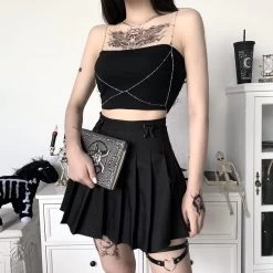 Brassière Gothique – Chaines En Argent 10 Brassière Gothique – Chaines En Argent -Style Urbain Soldes Hc13bfda933784e6d8fd35949e7fa5f11I scaled 1