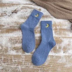 Chaussettes En Coton – Luna 16 Chaussettes En Coton – Luna -Style Urbain Soldes Hc53939ee541441d78a6e20afc00c6ed6f