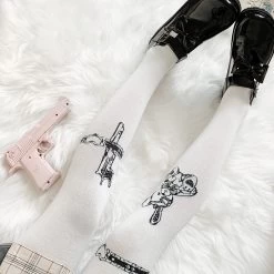 Chaussettes Hautes - Grunge Style - Grunge Clothing