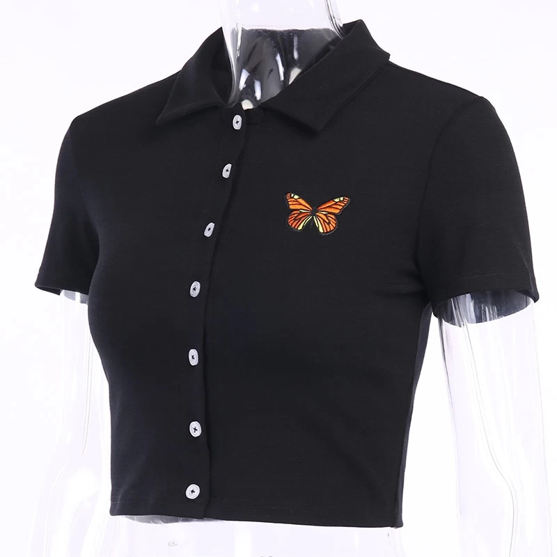 Chemise Grunge – Papillon 8 Chemise Grunge – Papillon – Image 6