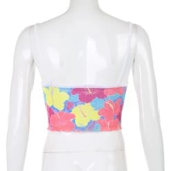 Haut Vsco – Fleurs Multi-couleurs -Style Urbain Soldes Hce4fc702842c4c4f94cc8ab9bc5e791br