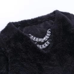 Crop Top Noir En Velour – Douce -Style Urbain Soldes Hd592ca2fdc0b4995be29952f909d4cd4i