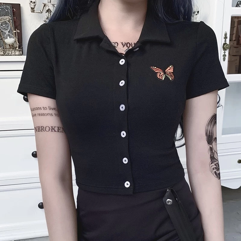 Chemise Grunge – Papillon 3 Chemise Grunge – Papillon