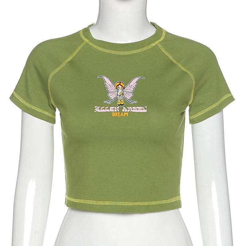 Crop Top Tumblr – Fallen Angel 6 Crop Top Tumblr – Fallen Angel – Image 4