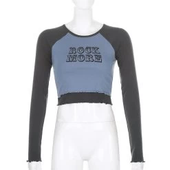 T-shirt Manches Longues – Rock More -Style Urbain Soldes Hdbe1eaed290e45749f8b0cc0cd398d4f8