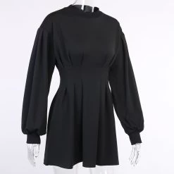 Robe Gothique – Longue Noire -Style Urbain Soldes Hdc75a3dc66884c569499b3e91ffc151aA