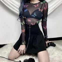 T-shirt Aesthetics Transparent – Papillons -Style Urbain Soldes He1c5927c14ee47abbf9fc9081a11eb5fz