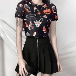 T-shirt Halloween – Grunge Tradition -Style Urbain Soldes He4d01eba50884cd0b2b99ba018faf7bfE