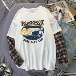 T-shirt Grunge – Blackfoot 15 T-shirt Grunge – Blackfoot -Style Urbain Soldes He6088a0c5a784c868de3c6d0cd2ddf3bo