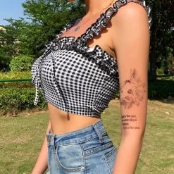 Débardeur à Carreaux – Vintage 11 Débardeur à Carreaux – Vintage -Style Urbain Soldes Hefe454b0e60642d3b95c8af0bf74afeak