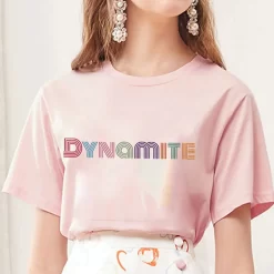 T-shirt Kpop – Dynamite -Style Urbain Soldes Hf63e91de6b274975814b309bcfb1b6f0J
