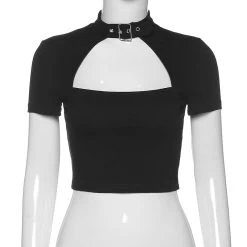 Crop Top Collier Ras De Cou – Ceinture 10 Crop Top Collier Ras De Cou – Ceinture -Style Urbain Soldes Hfc21bb366cc049d4b11a8bd0e8af5e90J