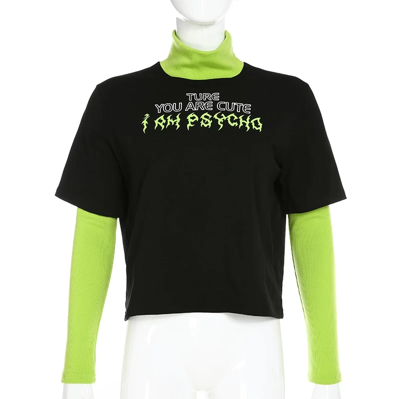 T-shirt Fluo – Psycho 6 T-shirt Fluo – Psycho – Image 4