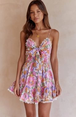 Robe Rose – Fleurs