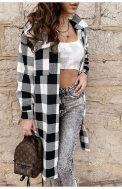 Chemise Longue à Carreaux – Manteau 30 Chemise Longue à Carreaux – Manteau -Style Urbain Soldes image2FFSZW018572FFSZW01857 B S NUB2F5794726663a76753b50e3e51fe34fb5b