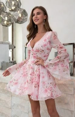 Robe à Manches évasées – Floral -Style Urbain Soldes image2FFSZW038082FFSZW03808 P S NUB2F2f973867af9479a986d9fa826e58f6d6