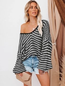 Pull-over Large – Rayure