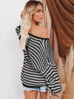 Pull-over Large – Rayure 17 Pull-over Large – Rayure -Style Urbain Soldes image2FFSZW072582FFSZW07258 B S NUB2F30a0ef32f8ae8129328d5e479f2d643b