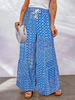 Pantalon Large – Floral -Style Urbain Soldes image2FFSZW138352FFSZW13835 BL S NUB2Fc244d53f7d2c311f18c02ea7d05097f4