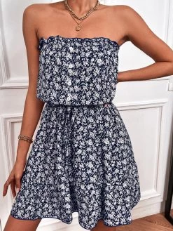 Robe à Fleurs – Floral -Style Urbain Soldes image2FFSZW151912FFSZW15191 DBL S NUB2F6e3dab827de99b06164d103ecac23a36