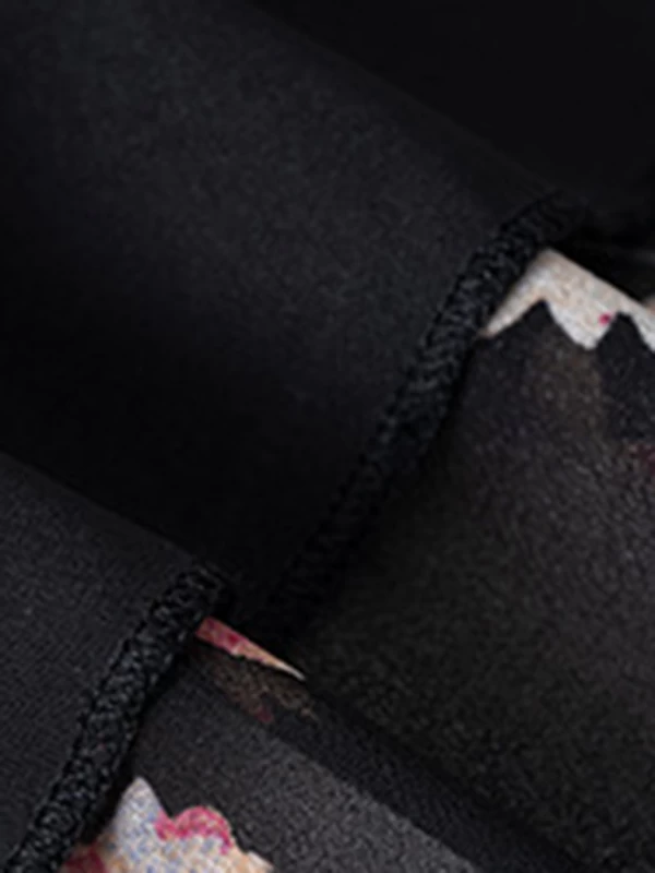 Chemise élégante à Volants – Végétal 11 Chemise élégante à Volants – Végétal – Image 9