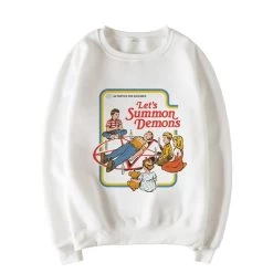 Pull Tumblr – Let’s Summon Demons -Style Urbain Soldes sweat tumblr lets summon demons