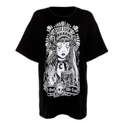 T-shirt Goth Noir – Relique -Style Urbain Soldes t shirt goth relique 3
