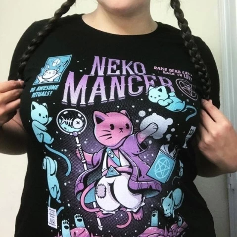 T-shirt – Neko Mancer 4 T-shirt – Neko Mancer – Image 2