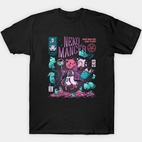T-shirt – Neko Mancer 5 T-shirt – Neko Mancer – Image 3