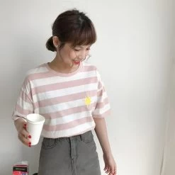 T-shirt Vsco – Douce Méteo -Style Urbain Soldes t shirt vsco douce meteo rose