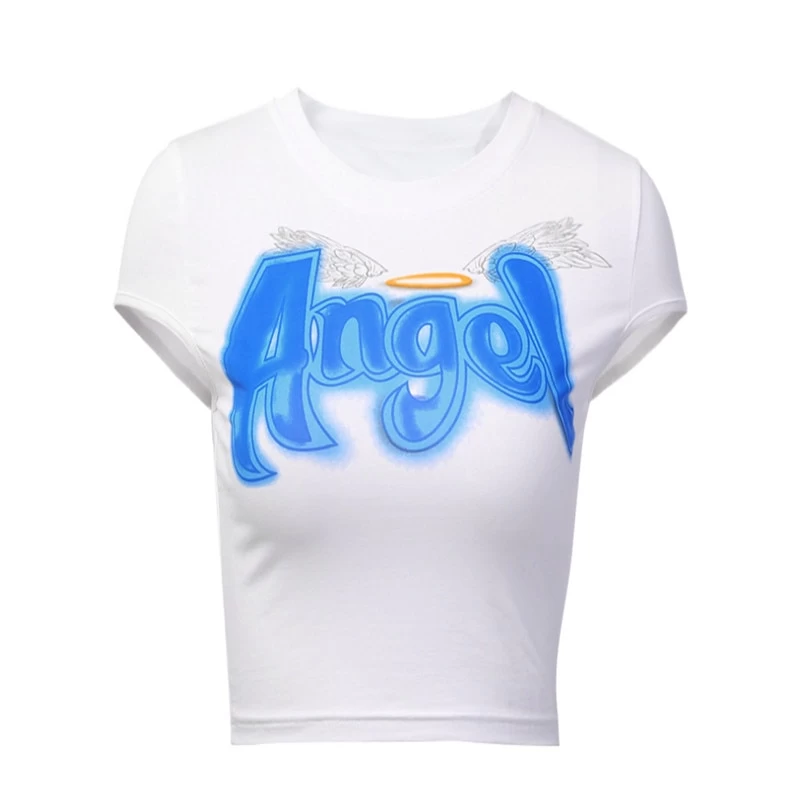 Tee Shirt Tumblr – White-Angel 5 Tee Shirt Tumblr – White-Angel – Image 3
