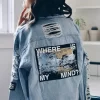 Veste Where Is My Mind Groupe BTS - Grunge Clothing -Style Urbain Soldes veste bts where is my mind